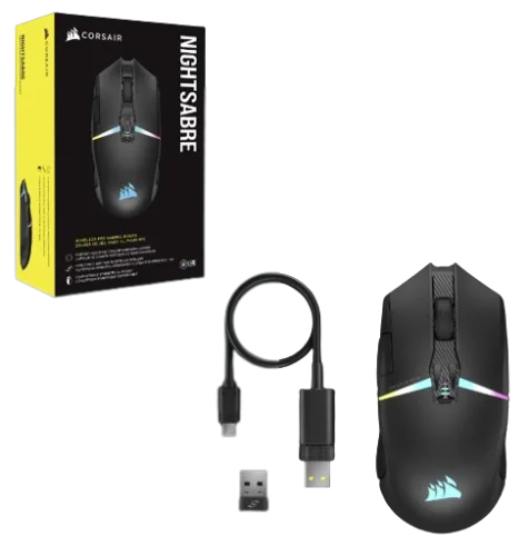Raton inalambrico gaming corsair ch - 931b011 - eu negro