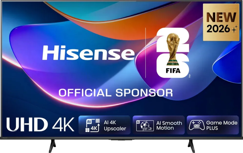 Tv hisense 43 pulgadas led 4k uhd - 43a6s - smart tv