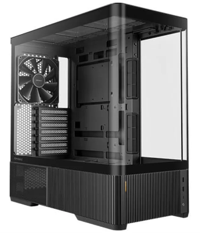 Antec C6 Curve Air Midi Tower Negro, Transparente