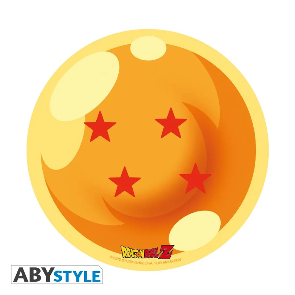 Alfombrilla abystyle dragon ball - bola de 4 estrellas