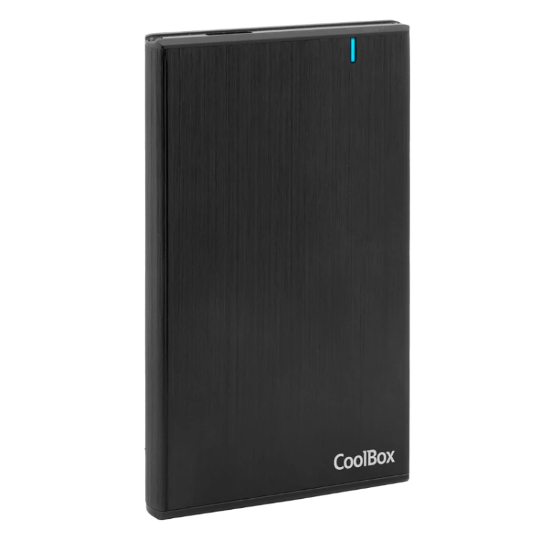 CoolBox Carcasa HDD-SSD 2.5" Slim A2540 Alum.Negro
