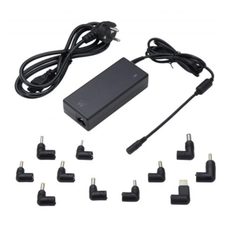 EWENT Cargador Autom. UniverNotebook 90W 11 Puntas