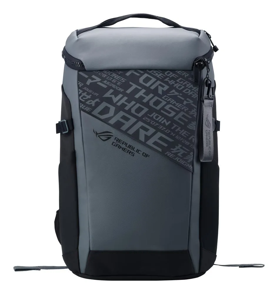 Mochila asus rog ranger bp2701 cybertext edition para portatil 18 pulgadas gris