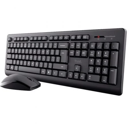 Teclado + raton trust primo inalambrico