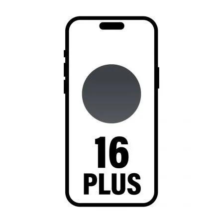 Apple iPhone 16 Plus 17 cm (6.7") SIM doble iOS 18 5G USB Tipo C 128 GB Negro