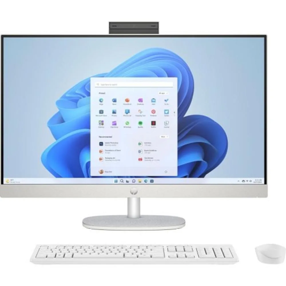 Ordenador all in one hp 27 - cs1008ns u5 - 266v - 16gb - ssd 1tb - 27 pulgadas fhd - w11h