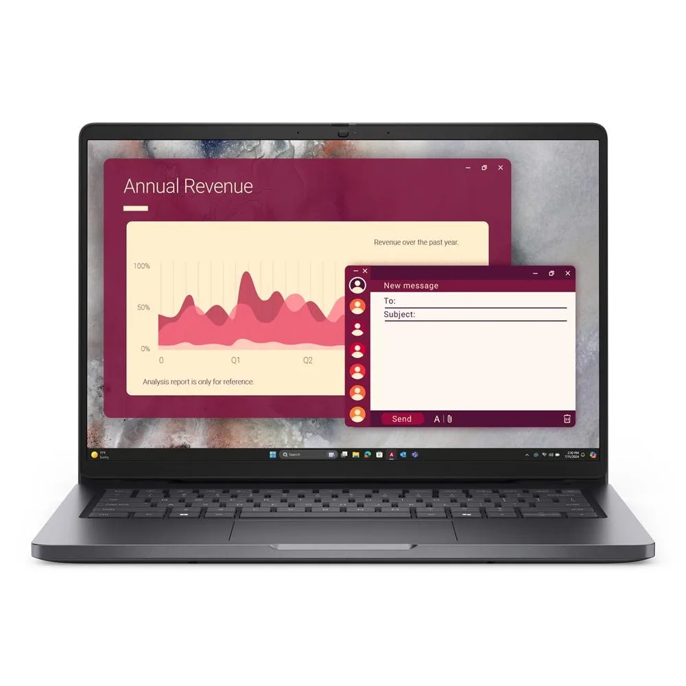 Portatil dell pro 14 pc14250 u5 - 225u - 16gb - ssd 512gb - 14 pulgadas fhd+ - w11p