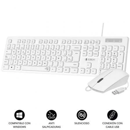 Teclado + raton subblim subkbc - cssk02