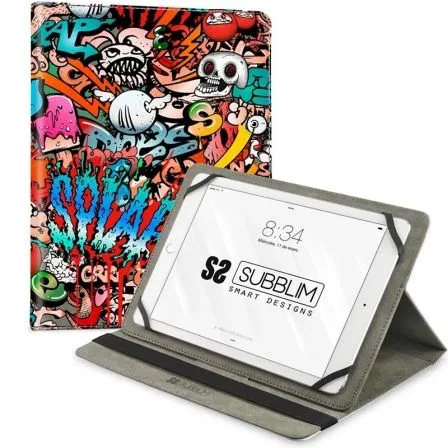 Funda subblim trendy case para tablet 10.1 pulgadas graffiti