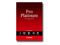 Papel fotografico canon pro platinum a3 297 x 420mm