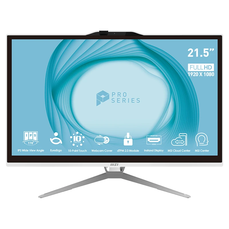 MSI Pro AP222T-435EU G7400 4GB 128 W11P 22" tac.B
