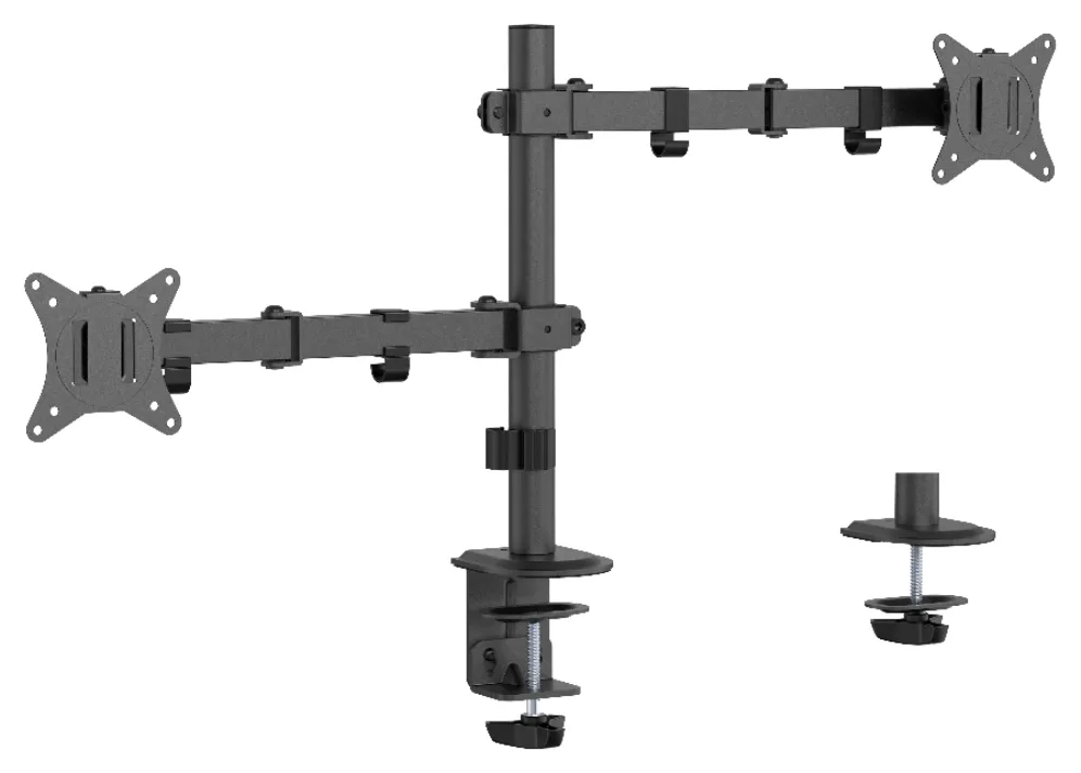Gembird MA-D2-03 soporte para monitor 81,3 cm (32") Escritorio Negro