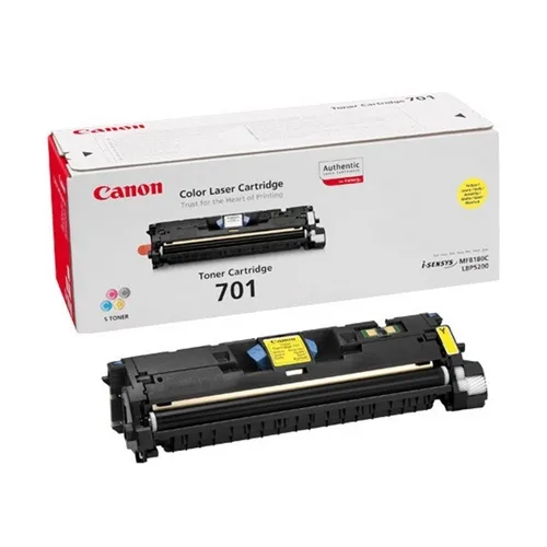 Toner canon 701 h amarillo para lbp5200 - mf8180c