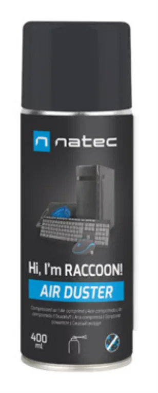 NATEC Raccoon 400 limpiador de aire comprimido 400 ml