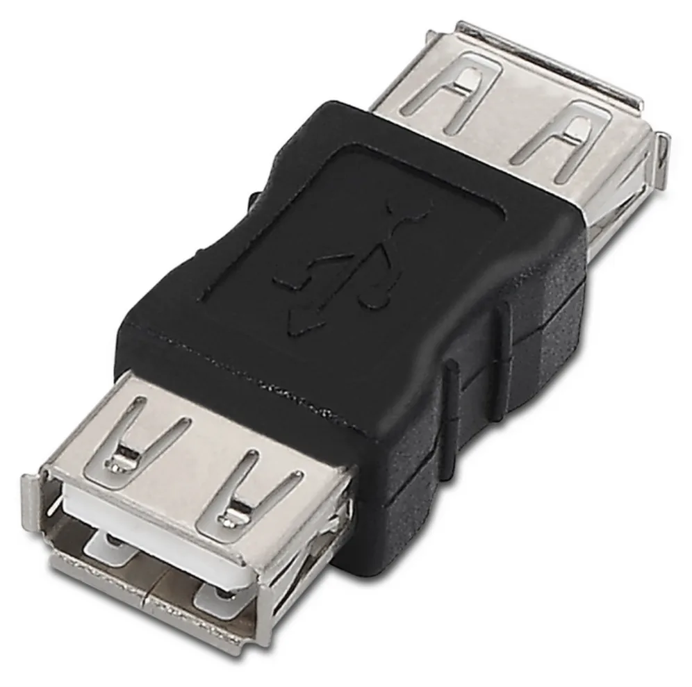 Adaptador USB 2.0 Aisens A103-0037/ USB Hembra - USB Hembra