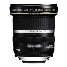 Objetivo canon ef - s 10 - 22mm 1:3.5 - 4.5 usm f - eos series