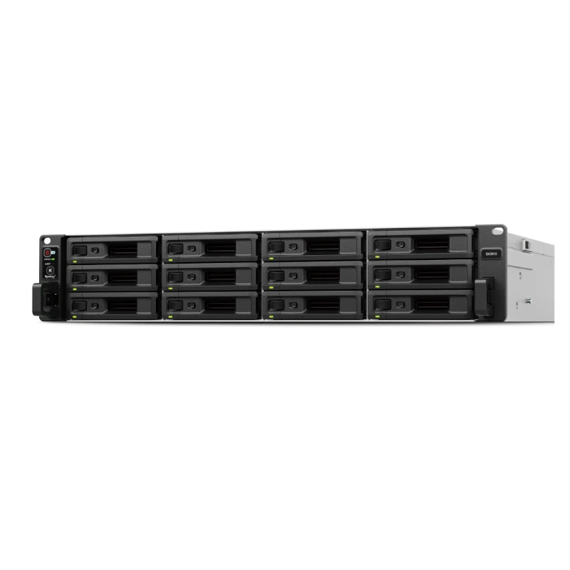 Servidor nas synology sa3610 16gb 12 bahias 2u rack gigabit ethernet