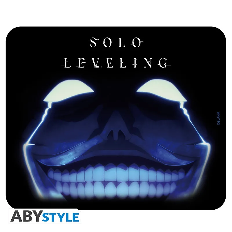 Alfombrilla de ratón flexible abystyle solo leveling estatua de dios