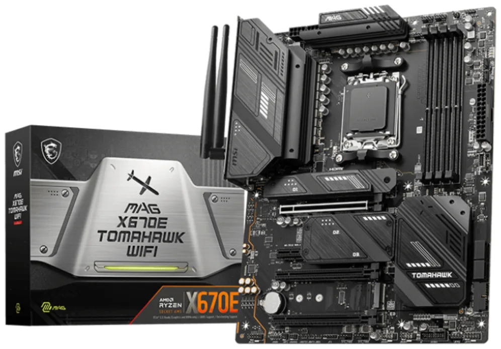 MSI MAG X670E TOMAHAWK WIFI placa base AMD X670 Zócalo AM5 ATX