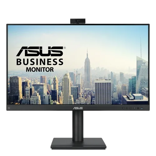 Monitor Profesional Asus BE279QFK 27"/ Full HD/ Webcam/ Multimedia/ Regulable en altura/ Negro