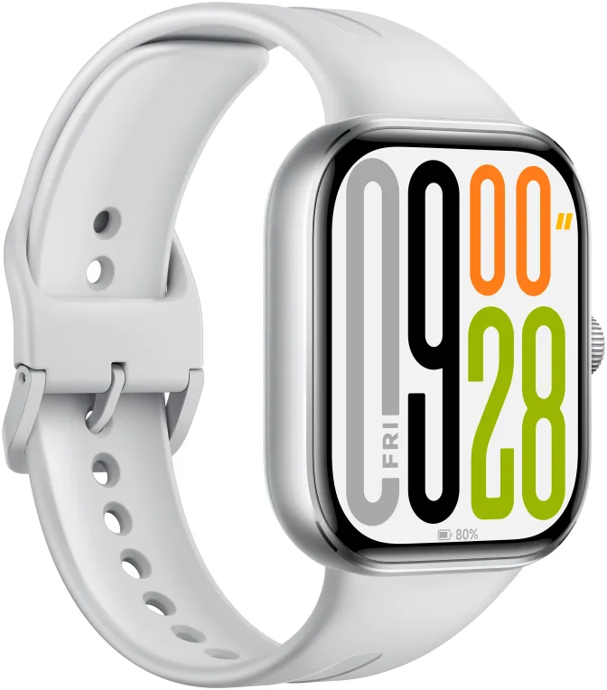 Xiaomi Watch 5 5,26 cm (2.07") AMOLED 47.5 mm Digital 432 x 514 Pixeles Pantalla táctil Plata