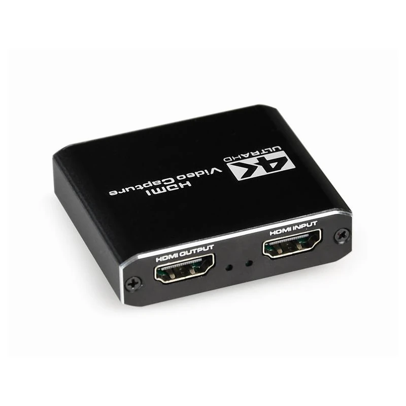 Gembird Capturador HDMI USB, 4K, paso señal HDMI