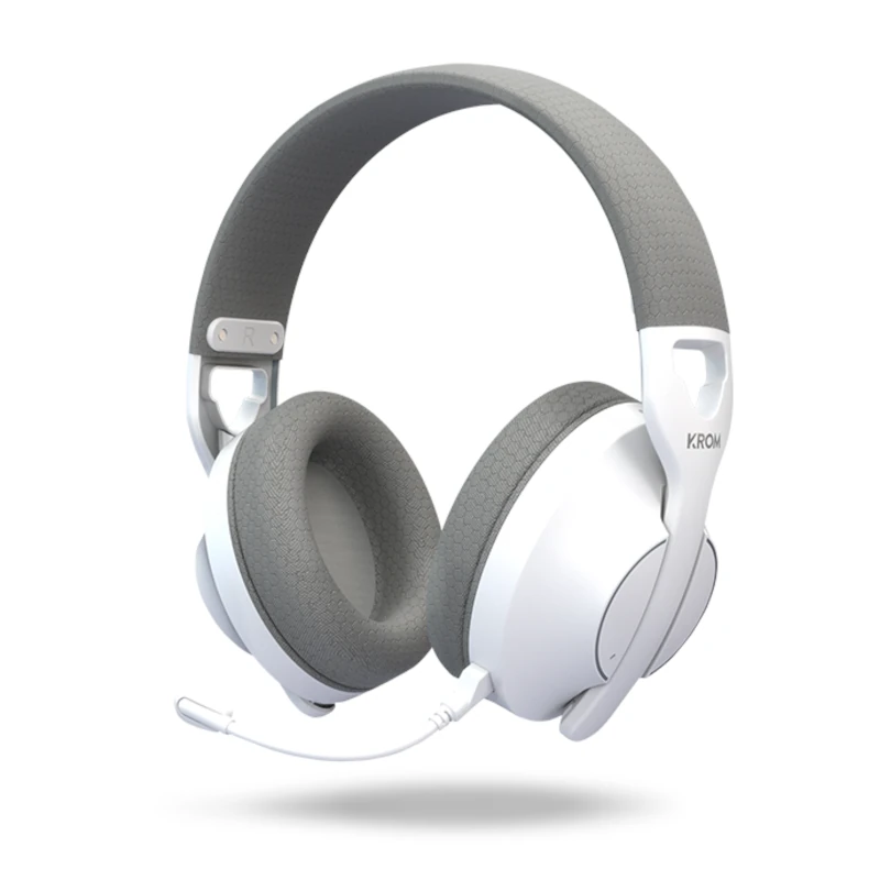 KROM PHASE Auricular GAMING Inalámbrico Blanco