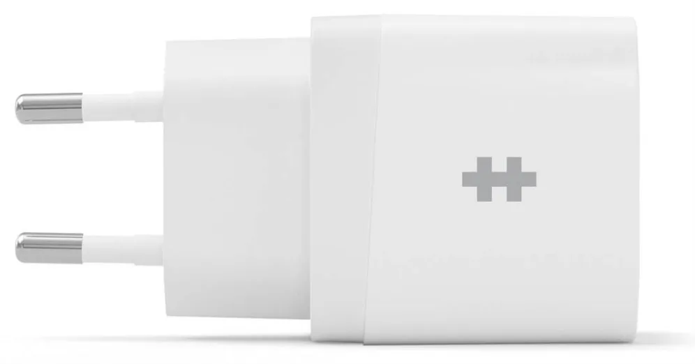 Cargador hyper juice 20w 1x usb tipo a 1x usb tipo c blanco
