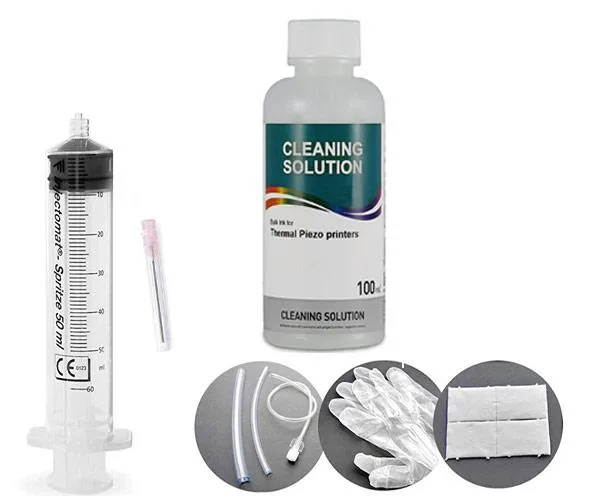 Liquido limpiador universal cabezales de inyeccion de tinta dayma - 100ml