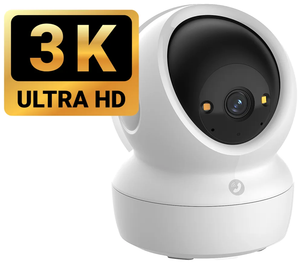 EZVIZ H6c G1 3K Esférico Cámara de seguridad IP Interior 2880 x 1620 Pixeles Techo/Pared/Escritorio