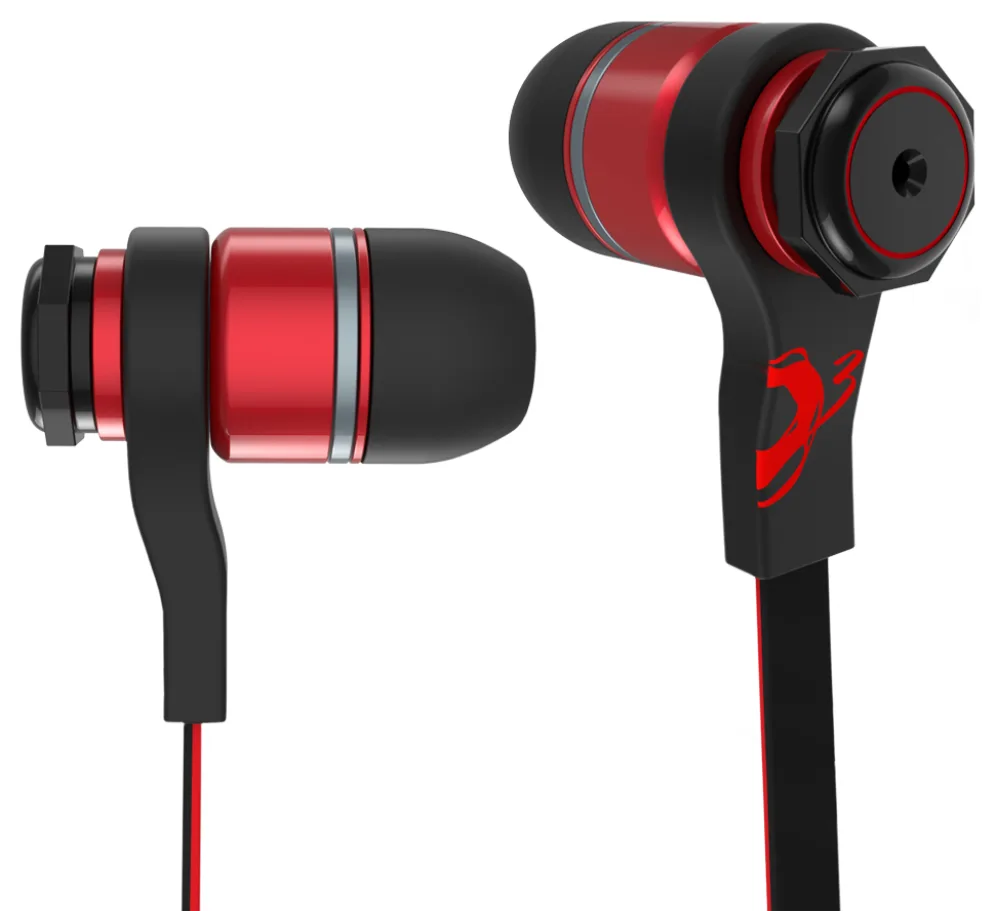 Ozone TriFX Auriculares Alámbrico Dentro de oído Llamadas/Música Negro, Rojo