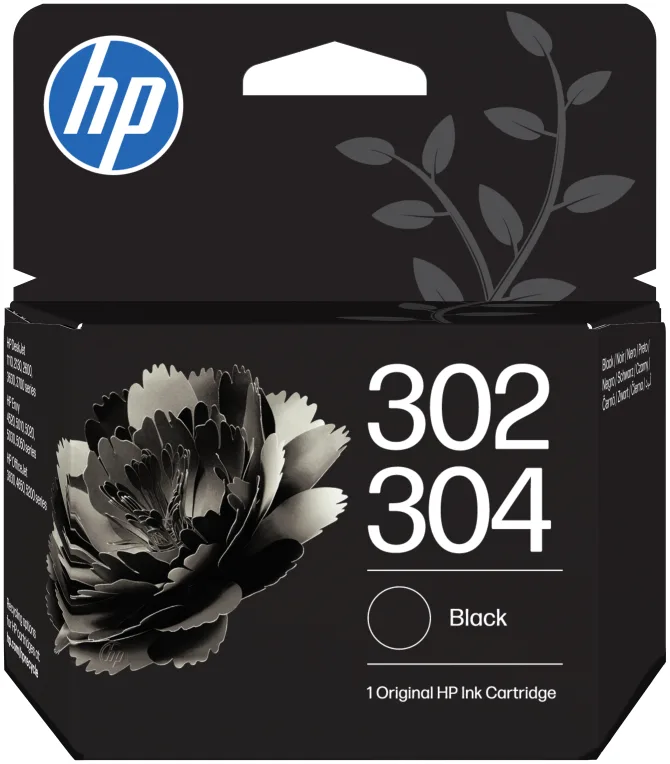 HP Cartucho de Tinta Original 302/304 negro