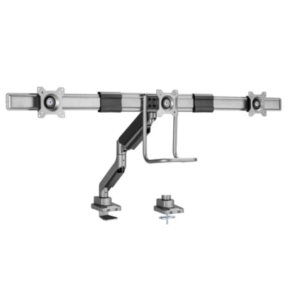 Soporte mesa equip vesa hasta 32 pulgadas 100x100 max 6kg triple pantalla