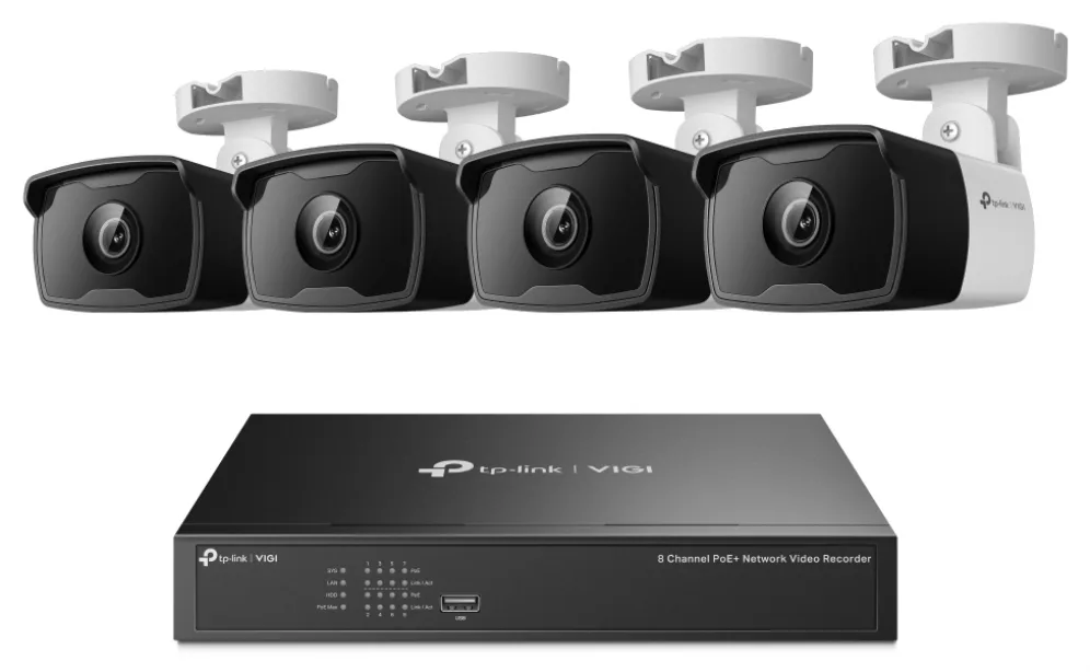 TP-Link VIGI NK8P-B434I kit de videovigilancia Alámbrico 8 canales