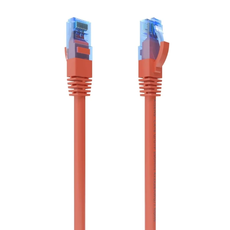 Aisens Cable RJ45 CAT.6 UTP AWG26 CCA Rojo 1.0m