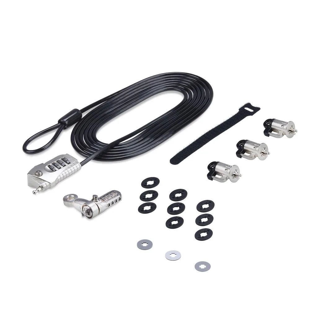 Kit cable seguridad startech para portatil 3m clave