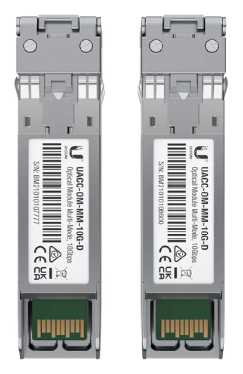 Ubiquiti UACC-OM-MM-10G-D-2 red modulo transceptor Fibra óptica 10000 Mbit/s 850 nm