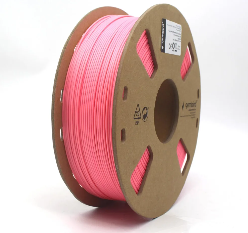 Gembird 3DP-PLA1.75-01-P material de impresión 3d Ácido poliláctico (PLA) Rosa 1,4 kg