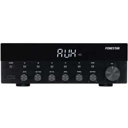 Amplificador estereo hifi fonestar as - 1515 - bluetooth - radio fm - 15 + 15 w rms usb - mp3