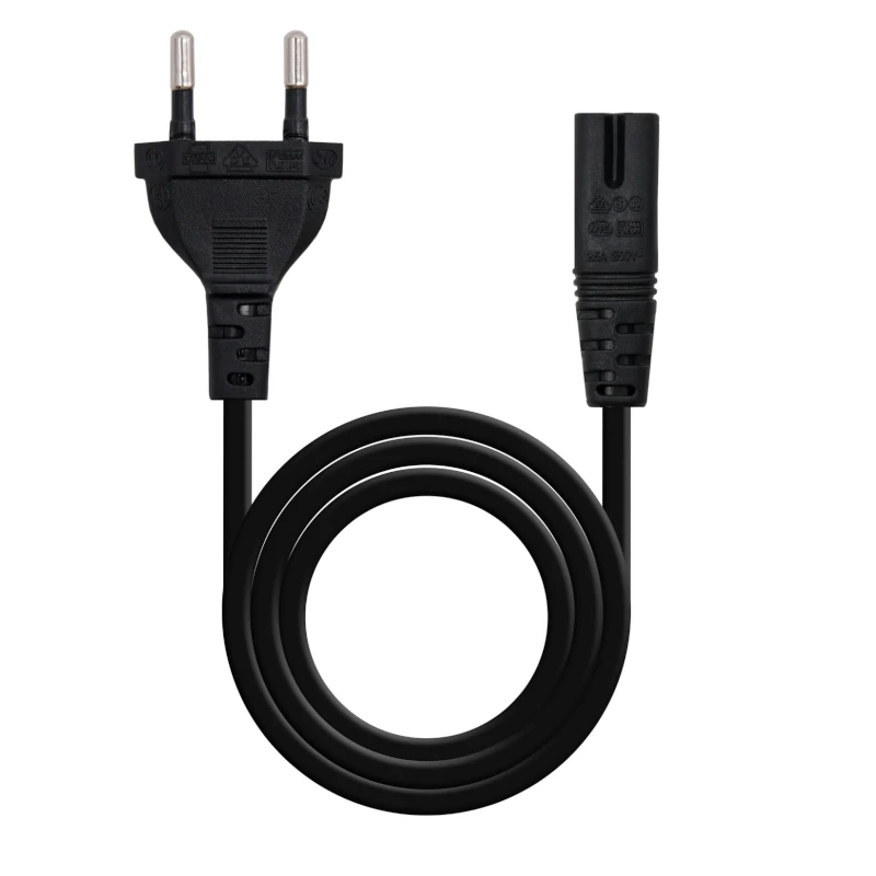 Nanocable Cable Alim. Forma 8 CEE7-16-M-C7-H, 3M