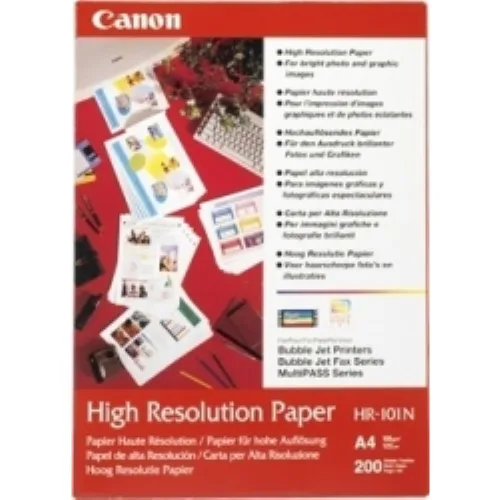 Papel canon 1033a002 hr - 101 a4 50 hojas