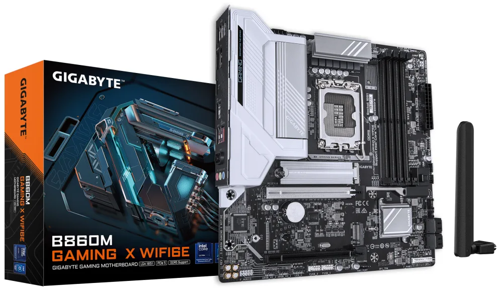 Placa base gigabyte b860m gaming x wifi6e matx - 4x ddr5