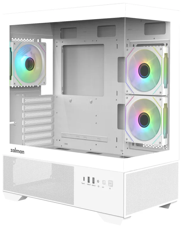 Zalman CHRONIX WHITE Midi Tower Blanco