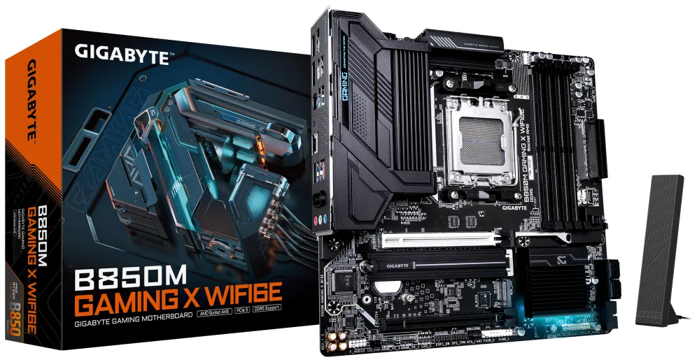 Placa base gigabyte b850m gaming x wifi6e matx - 4x ddr5