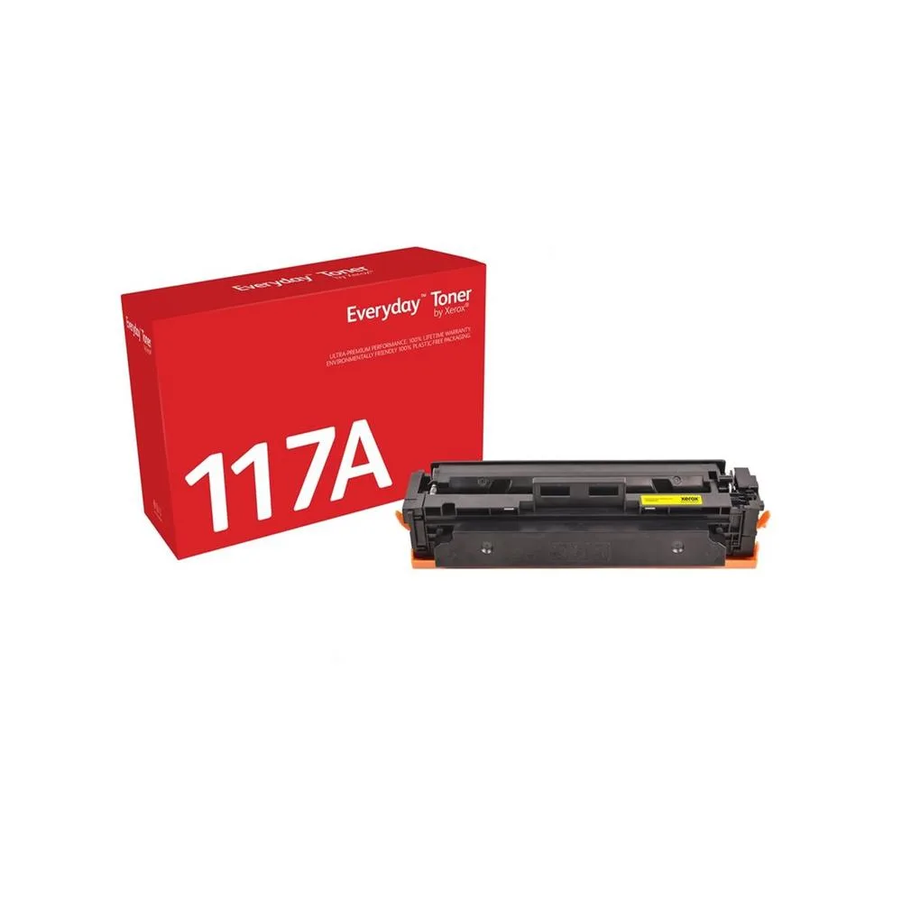 Toner xerox everyday compatible con hpw2072a n117a amarillo