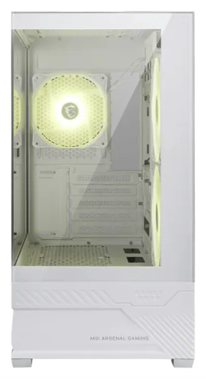 MSI MAG PANO M110R Mini Tower Blanco