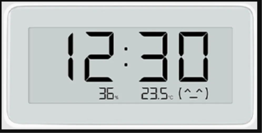 Monitor de Temperatura y Humedad Xiaomi Temperature and Humidity Monitor Clock BHR5435GL