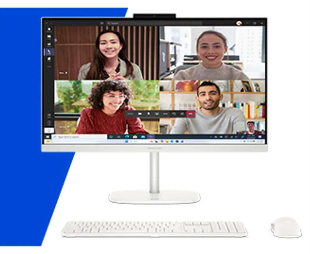 HP OmniStudio All-in-One Desktop 27-cu0033ns PC Intel Core 5 120U 68,6 cm (27") 1920 x 1080 Pixeles 24 GB DDR5-SDRAM 1 TB SSD FreeDOS Wi-Fi 6 (802.11ax) Blanco