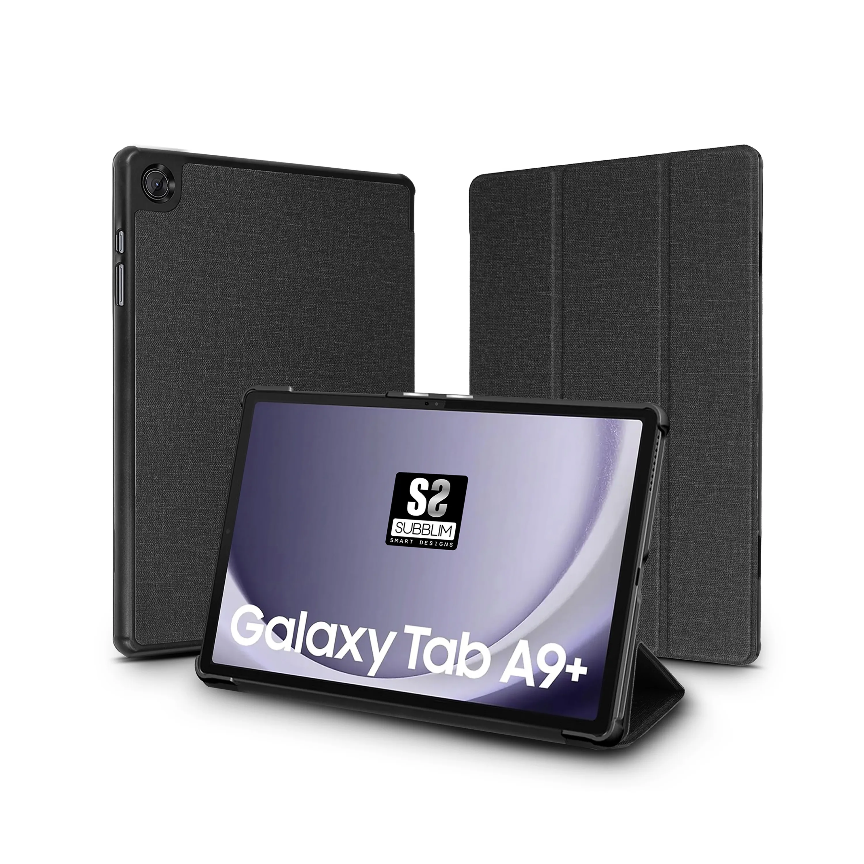 Funda subblim shock case para samsung tab a9+ 11 pulgadas negro