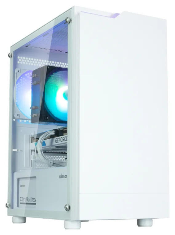 Zalman T4 PLUS Mini Tower Blanco